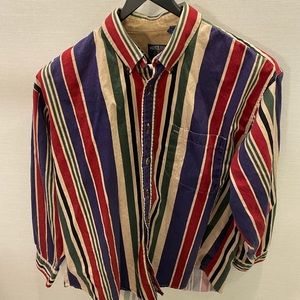 Vintage Striped Button Down